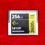 Used Lexar 256GB Professional CFast Card, 540MB/s