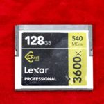 Lexar 128GB Professional CFast Card, 540MB/s